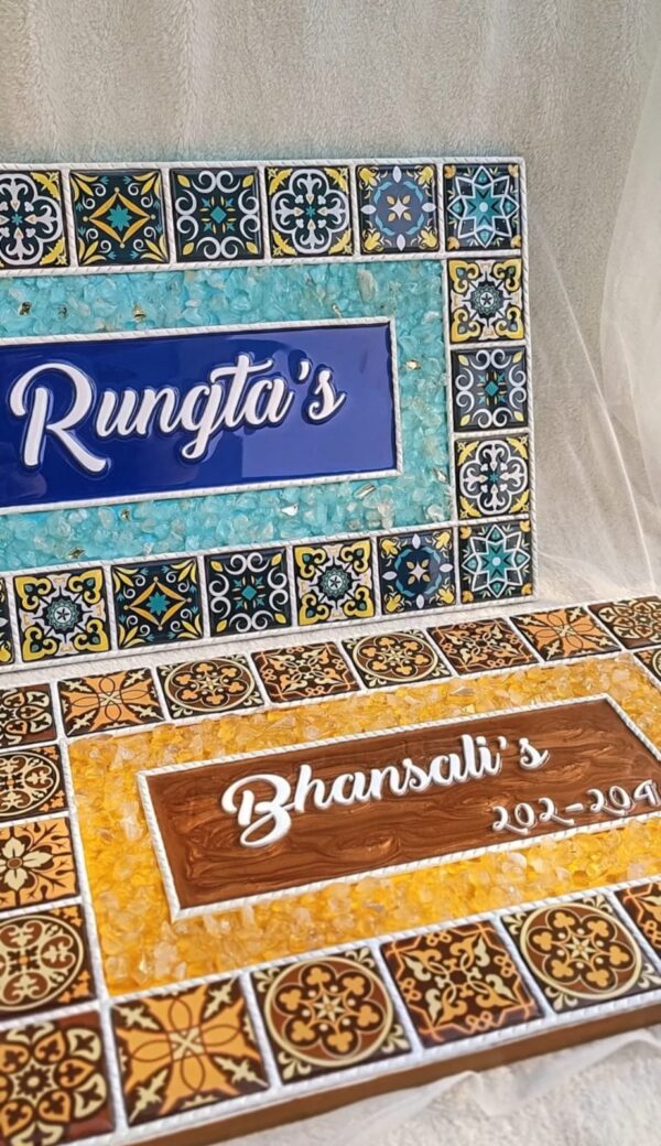 Moroccan Nameplate