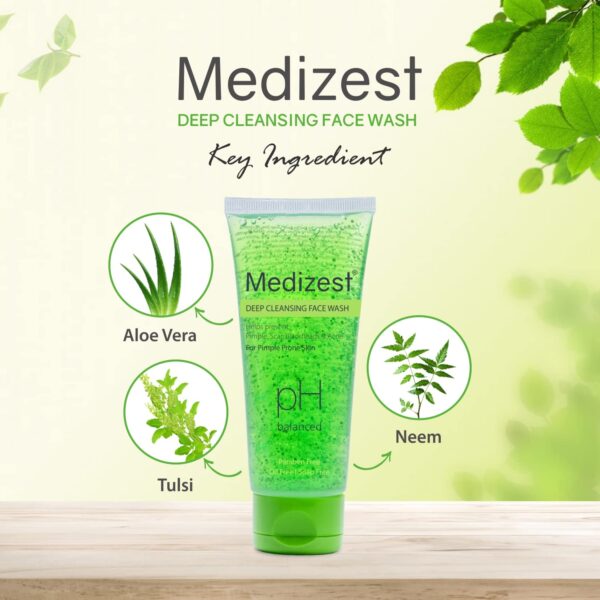Medizest Deep Cleansing Facewash - 100 ml - Image 5