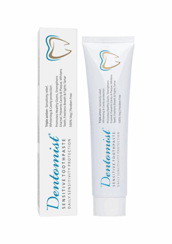 Dentomist Sensitive Toothpaste - 100% Veg - 100 gm