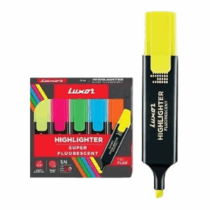 Luxor Highlighter Fluorescent - 5 colors