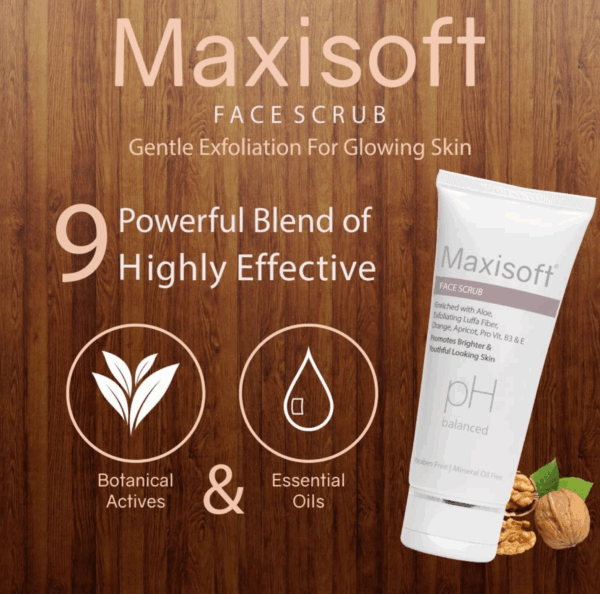 Maxisoft Face Scrub - 100 gm - Image 4