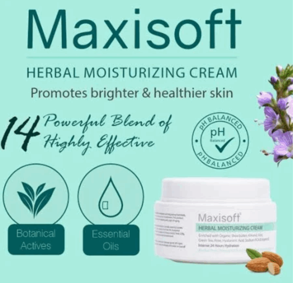 Maxisoft Herbal Moisturizing Cream - 50 gm - Image 3